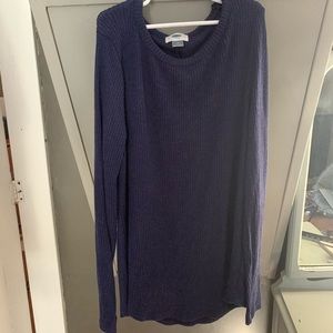 basic navy sweater